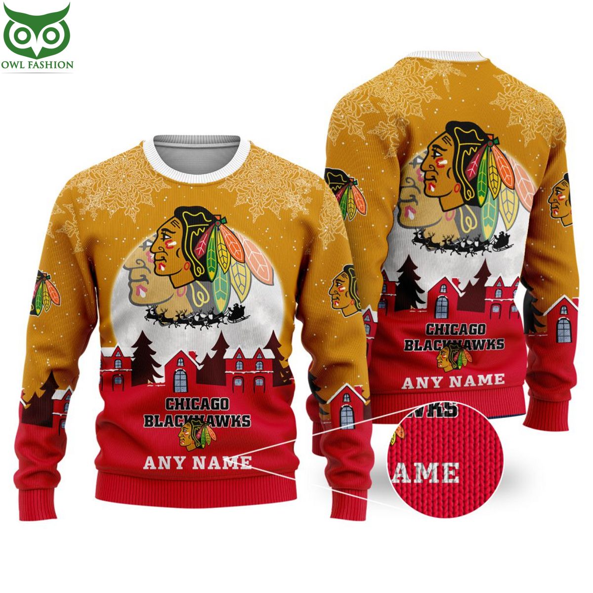 NHL Christmast Jumper Ugly Sweater